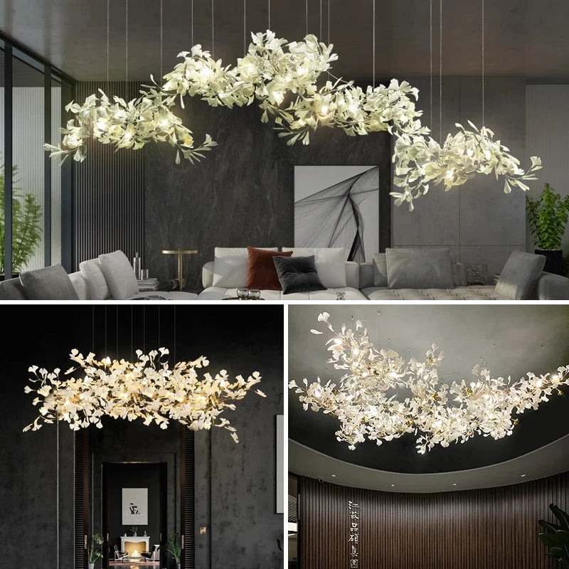 Ginkgo  Chandelier