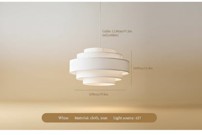 Aero Wabi Linen Glow Pendant