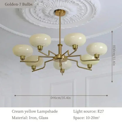 BOLLICINA Glass Globe Cluster Chandelier
