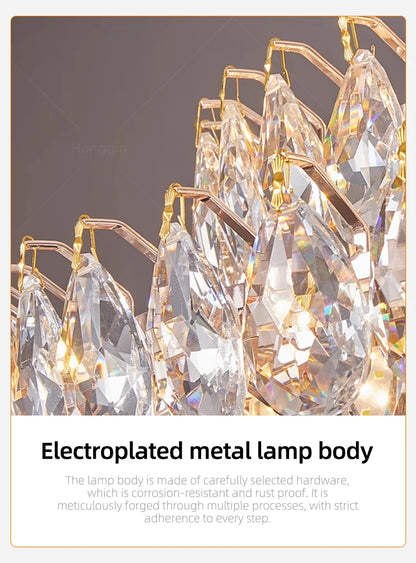 Nordique Prism Crystal  Chandelier