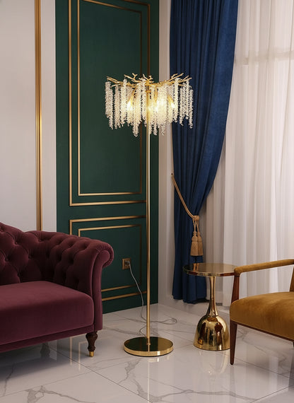 K9 Crystal LED Floor Lamp