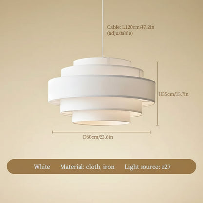 Aero Wabi Linen Glow Pendant