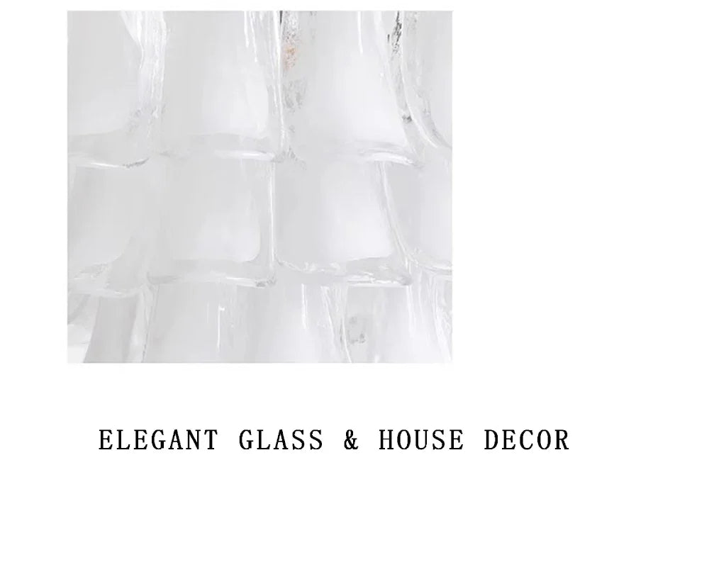 ROSELINE French Glass Chandelier