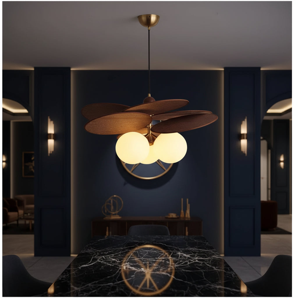 Rattan Weave Vintage Pendant Light