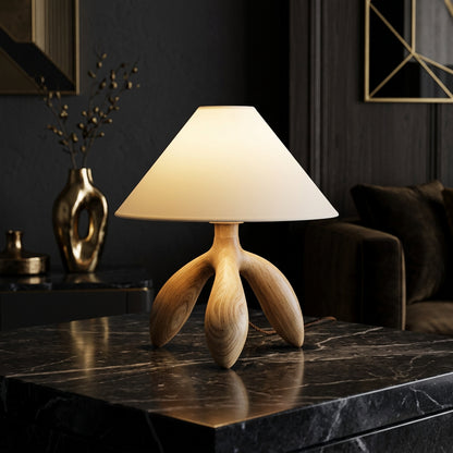 FRASSINA Solid Ash Wood Table Lamp
