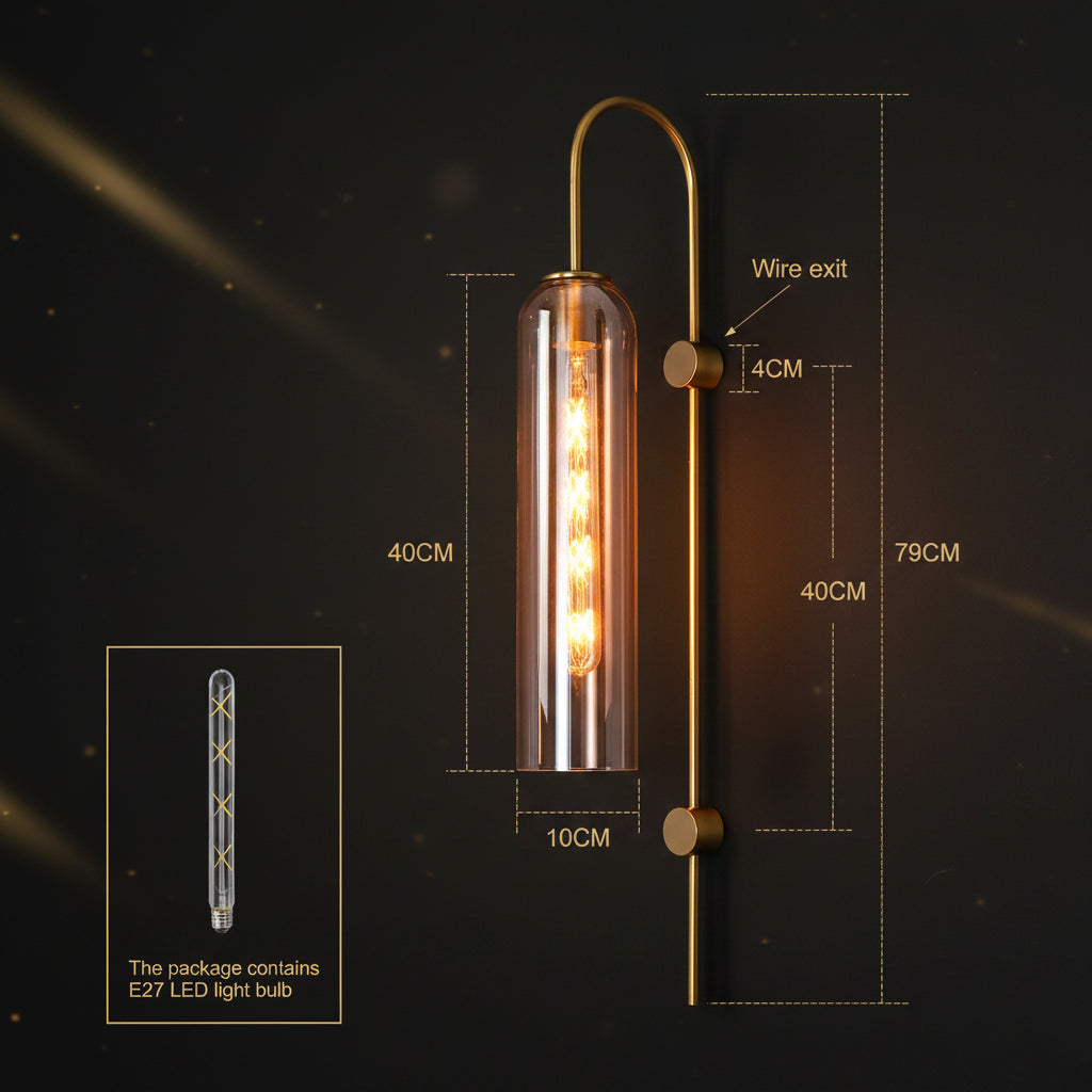 Tube Wall  sconce