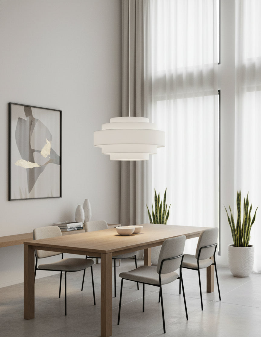 Aero Wabi Linen Glow Pendant