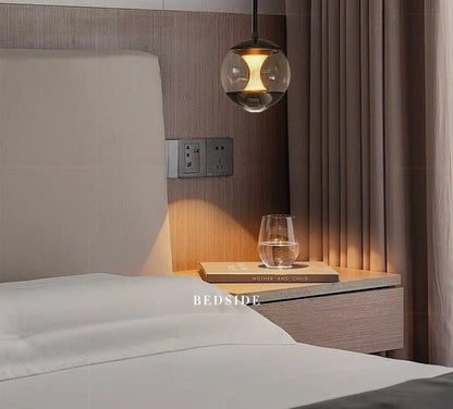 Italian Glass Pendant Light