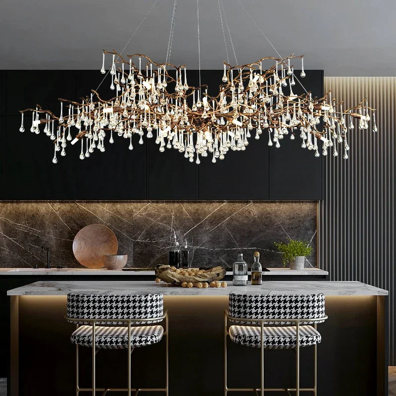 Celestia Crystal Branch Chandelier