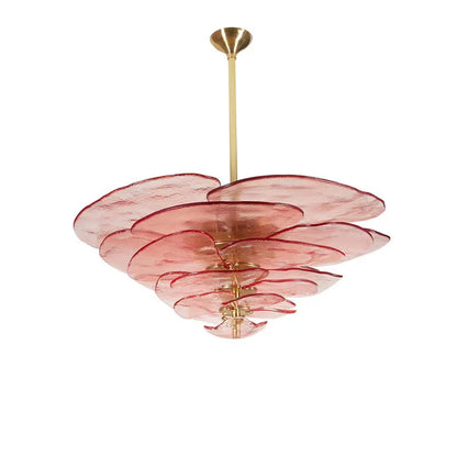 Aurora PetalWave Art Glass Chandelier