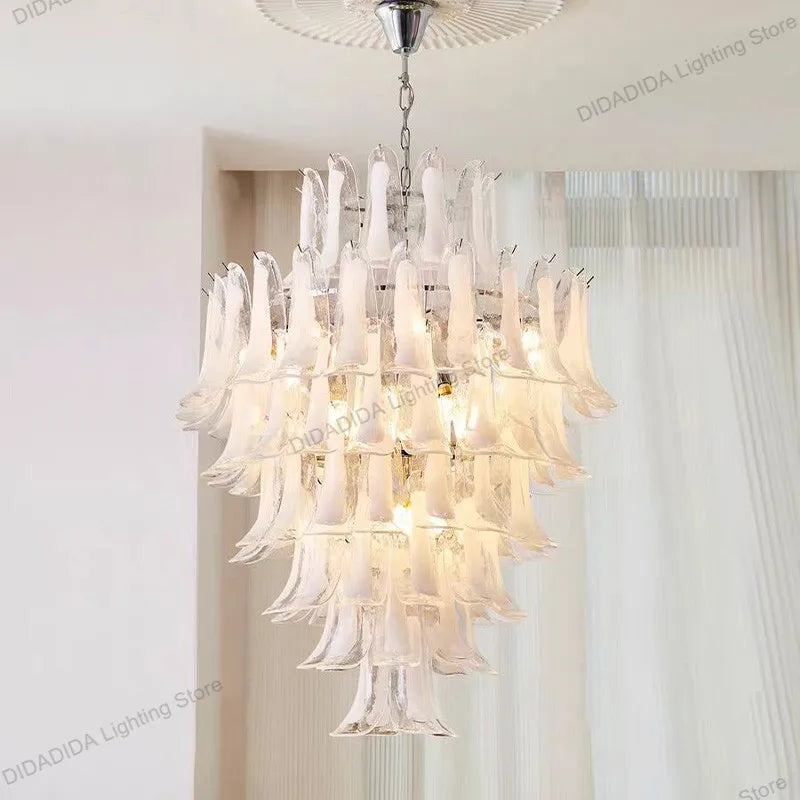 Mazzega Petals Chandelier