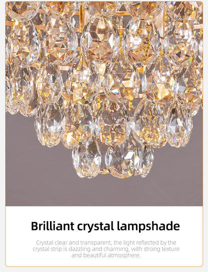 Nordique Prism Crystal  Chandelier