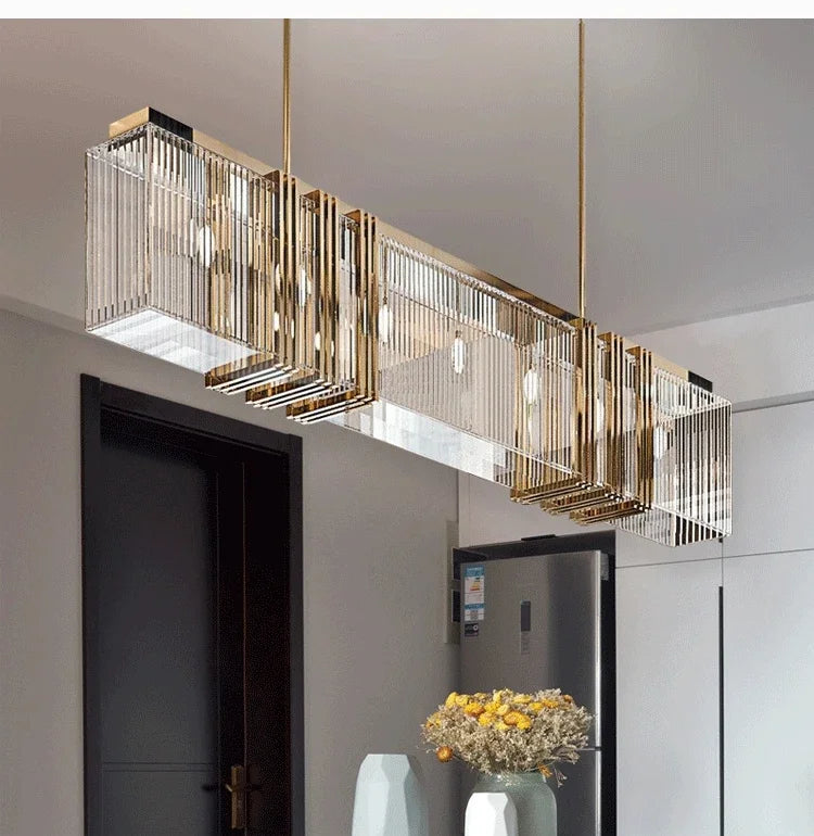 Crystal Horizon Pendant  Chandelier