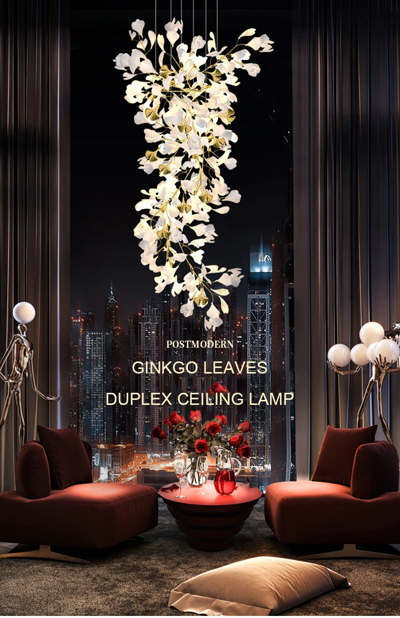 Ginkgo  Chandelier