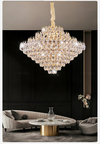 Nordique Prism Crystal  Chandelier