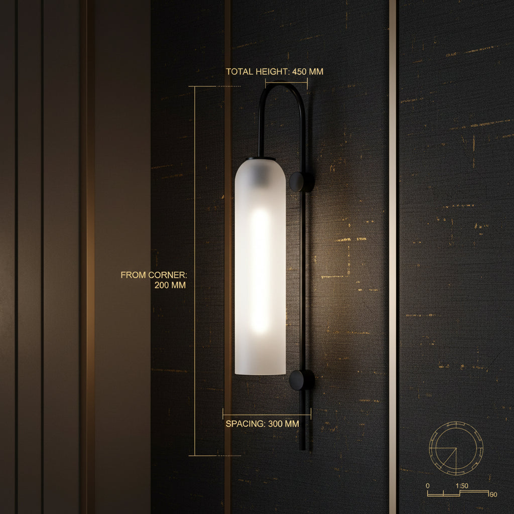 Tube Wall  sconce