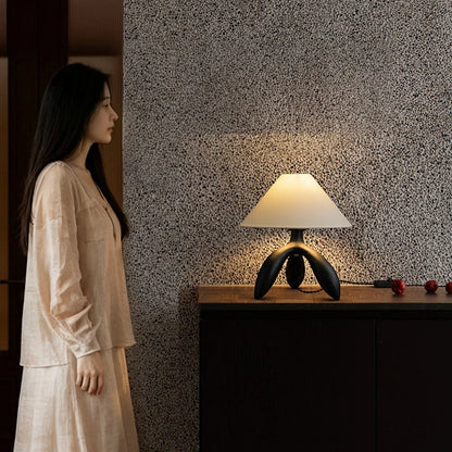 FRASSINA Solid Ash Wood Table Lamp