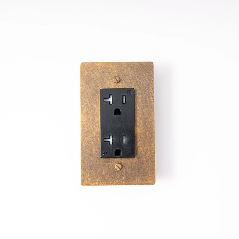 The Brass Outlet ( 1-gang)
