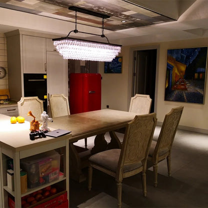 Retro Vintage Crystal Chandelier