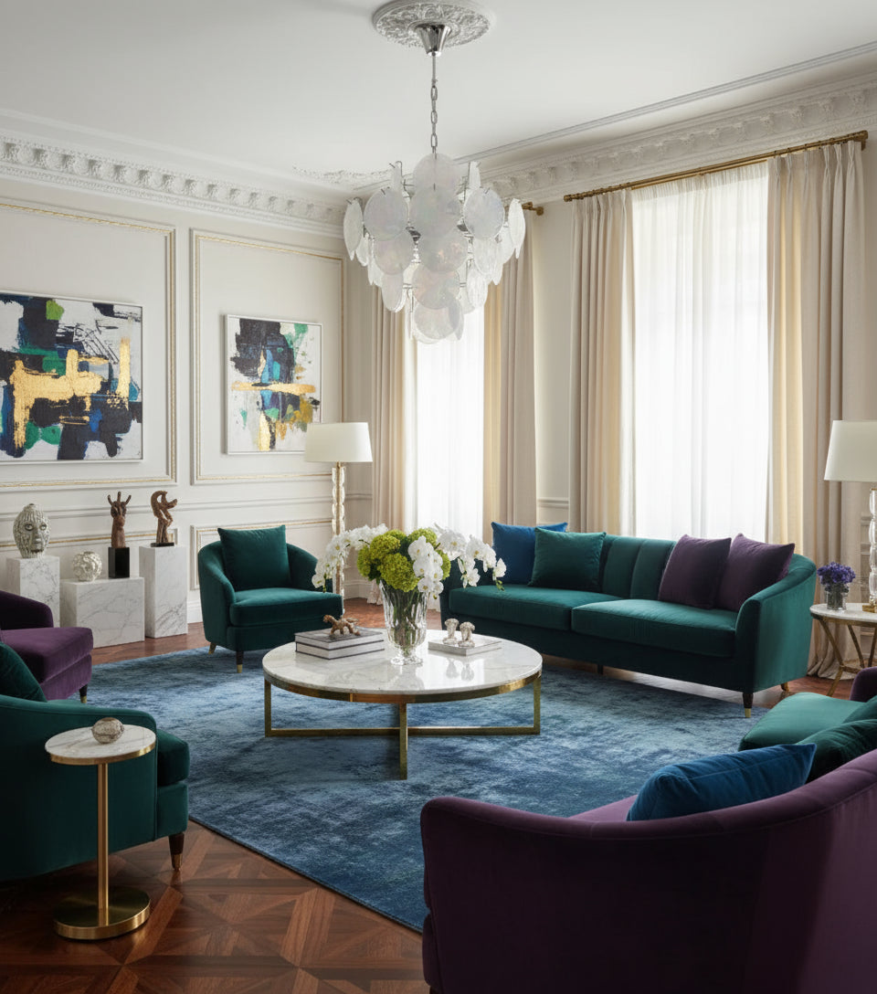 Valoria Glass Chandelier