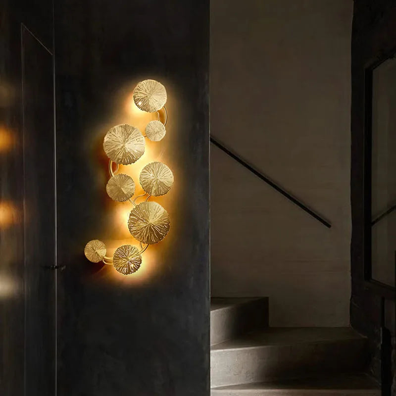 Lotus Leaf Wall Sconce