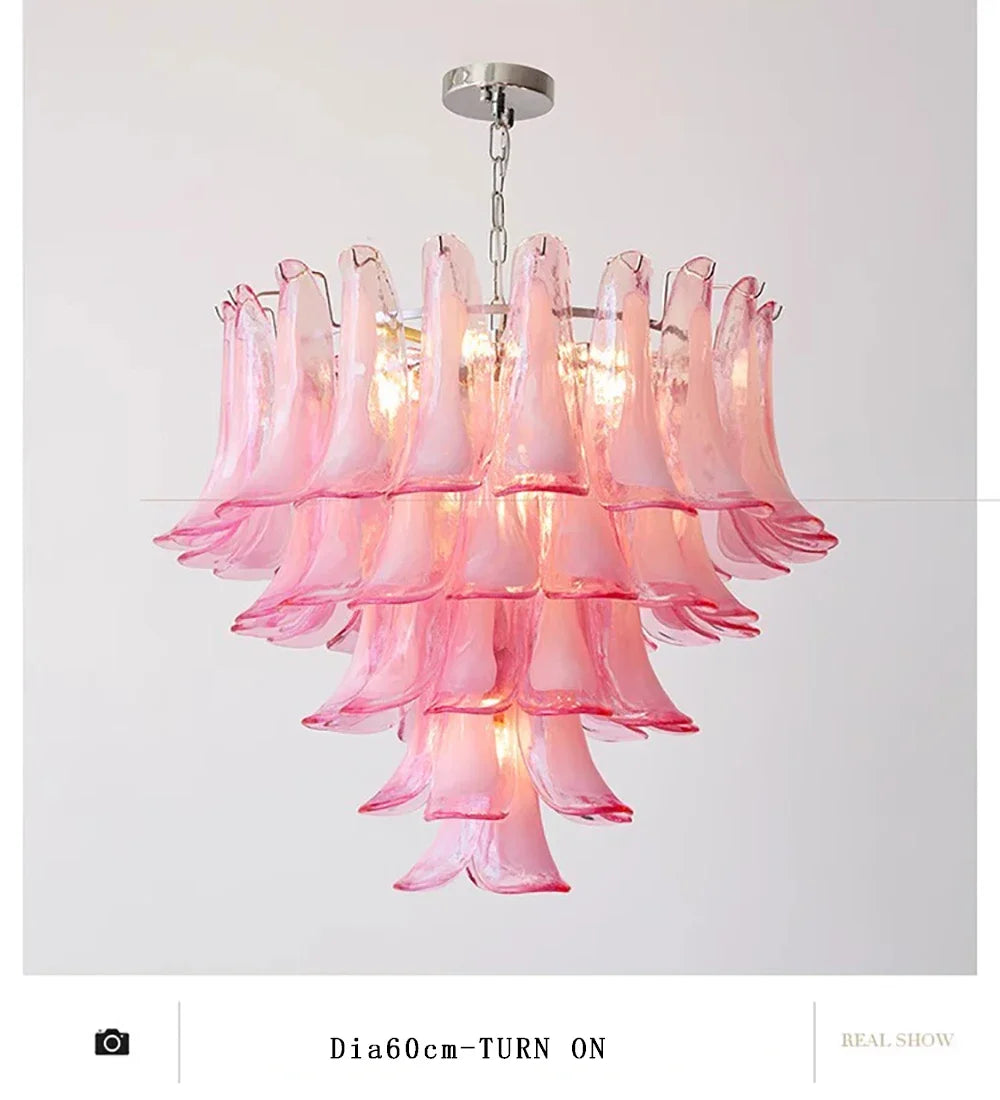 ROSELINE French Glass Chandelier