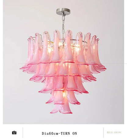 ROSELINE French Glass Chandelier