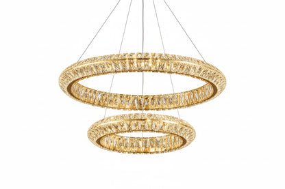 Aurora Luxe Crystal Pendant Chandelier
