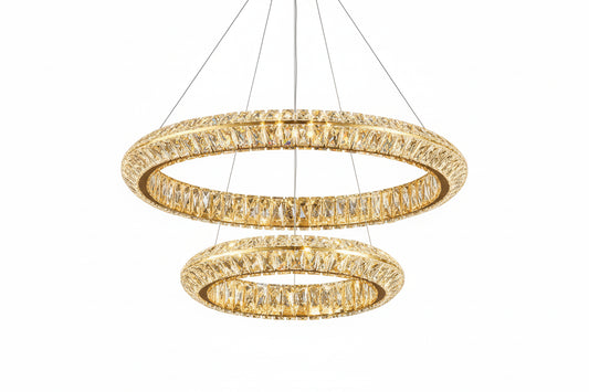 Aurora Luxe Crystal Pendant Chandelier