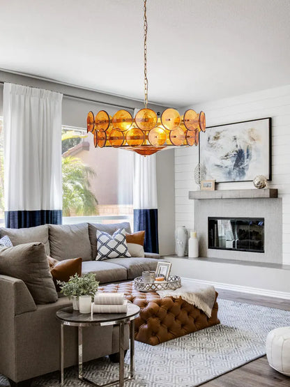 Lustrae Glass Chandelier