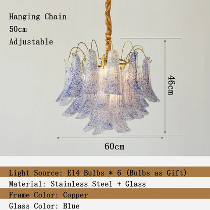 Venini Luxora Glass Chandeliers