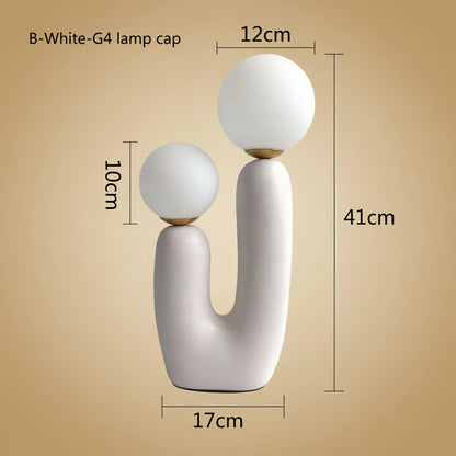 Orb Sculptural Table Lamp