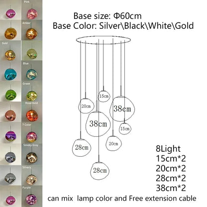 Melt Round Pendant System