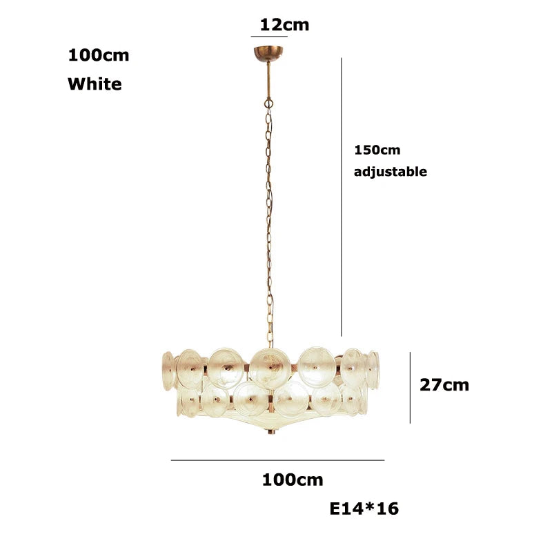 Lustrae Glass Chandelier