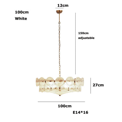 Lustrae Glass Chandelier