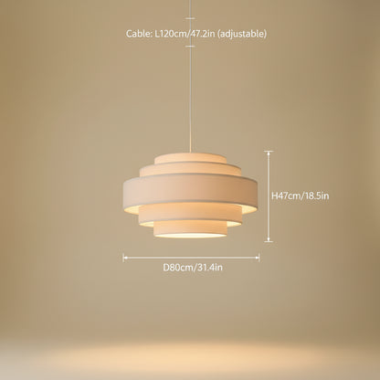 Aero Wabi Linen Glow Pendant