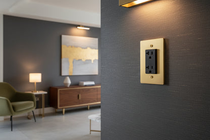 The Brass Outlet ( 1-gang)