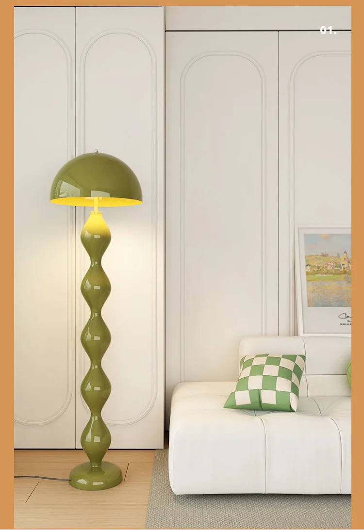 CHAMPELLA Macaron Mushroom Floor Lamp