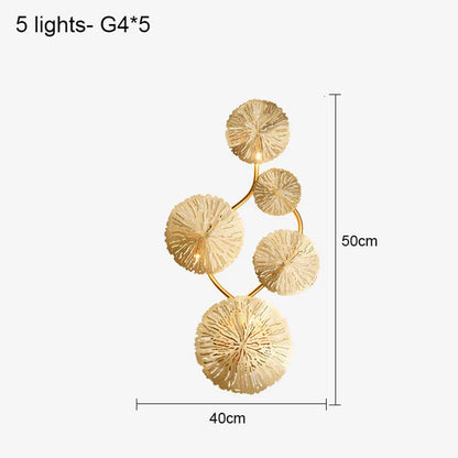 Lotus Leaf Wall Sconce