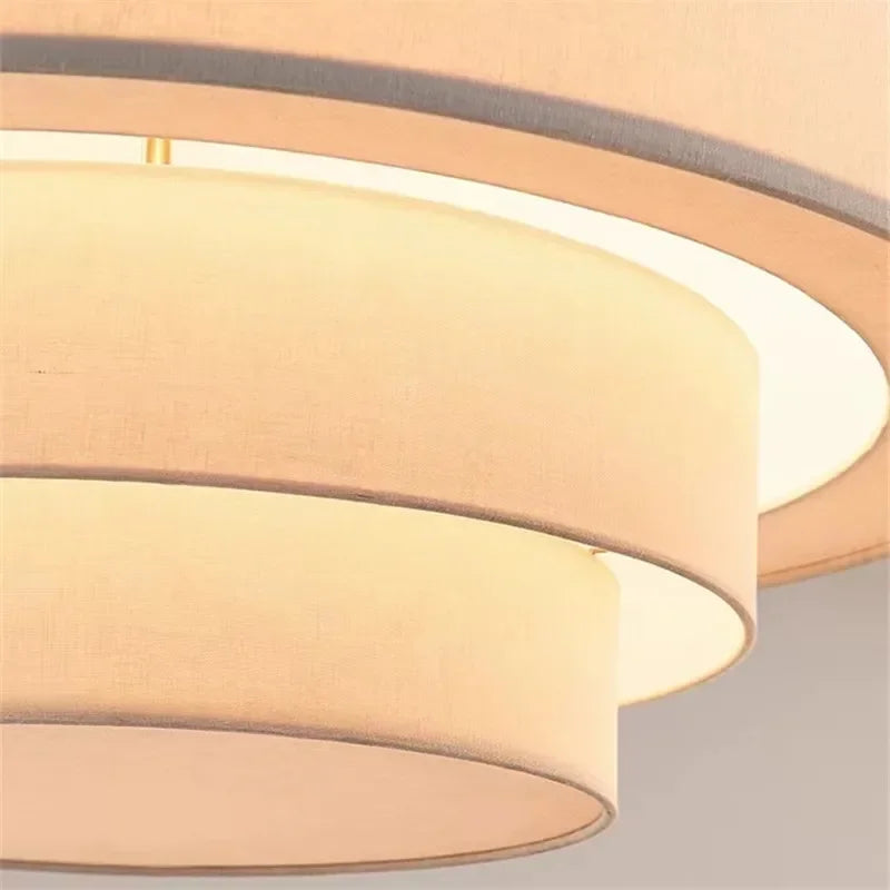 Aero Wabi Linen Glow Pendant