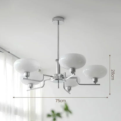 BOLLICINA Glass Globe Cluster Chandelier