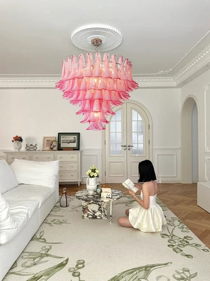 ROSELINE French Glass Chandelier