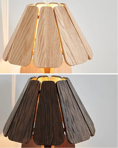 RADICA Wabi-Sabi Solid Wood Table Lamp