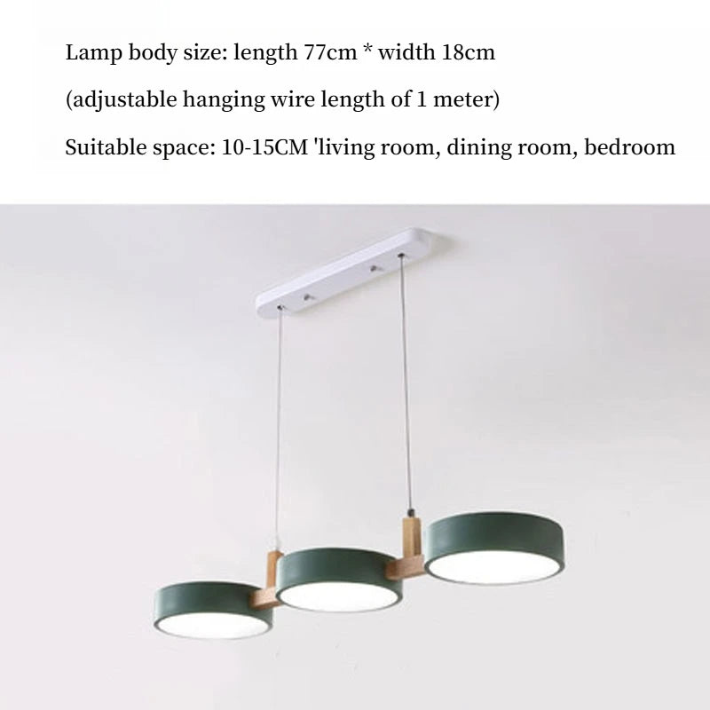 Nordic Trio LED Pendant Light