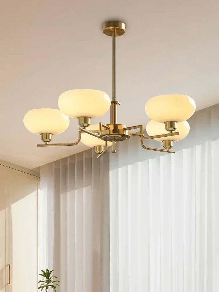 BOLLICINA Glass Globe Cluster Chandelier