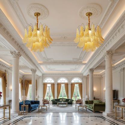Venini Luxora Glass Chandeliers