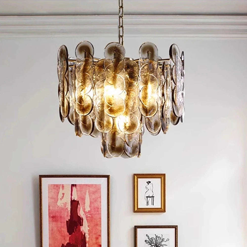 Flatbush Glass Chandelier