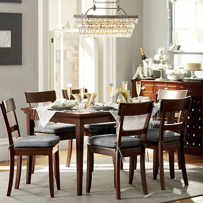 Retro Vintage Crystal Pendant Light.