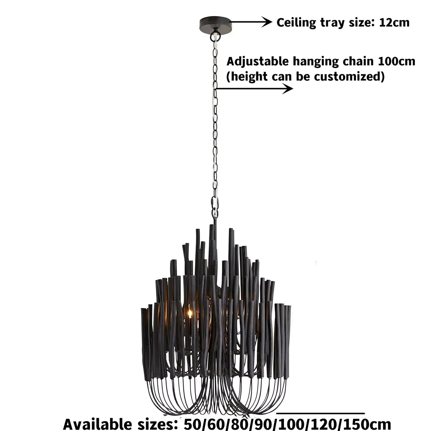 Orelia Driftwood Chandelier