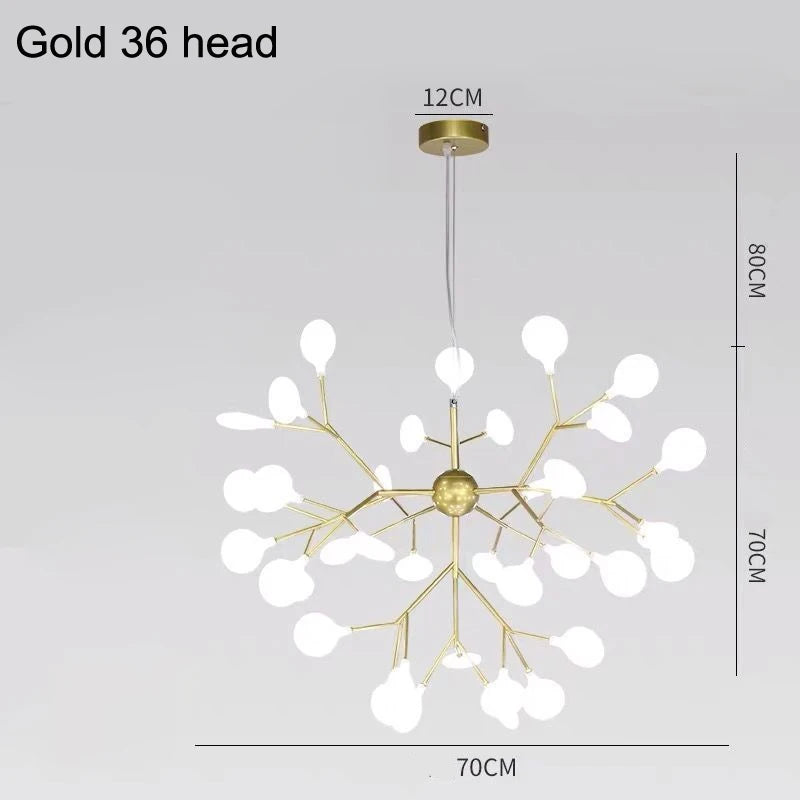 Nordic Firefly Pendant Chandelier